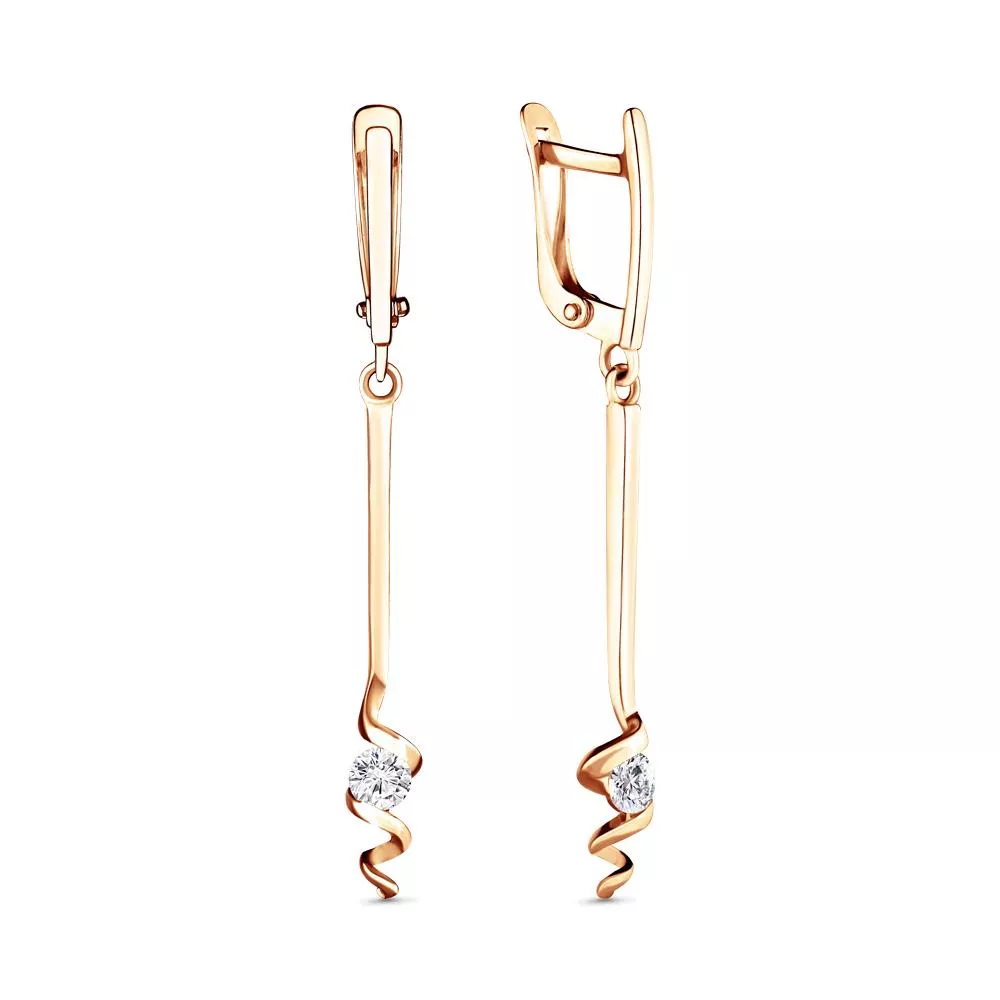 Серьги, золото, артикул LV46262