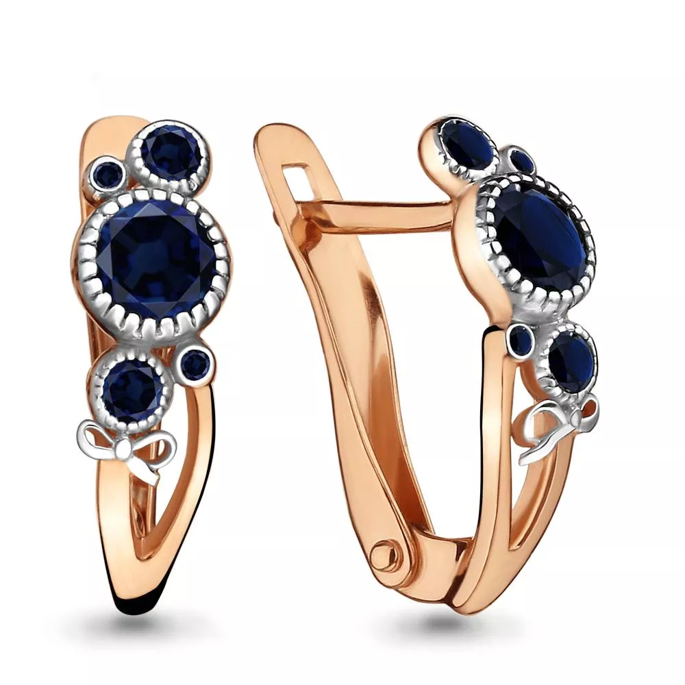 Серьги из золота, артикул LV46257Б