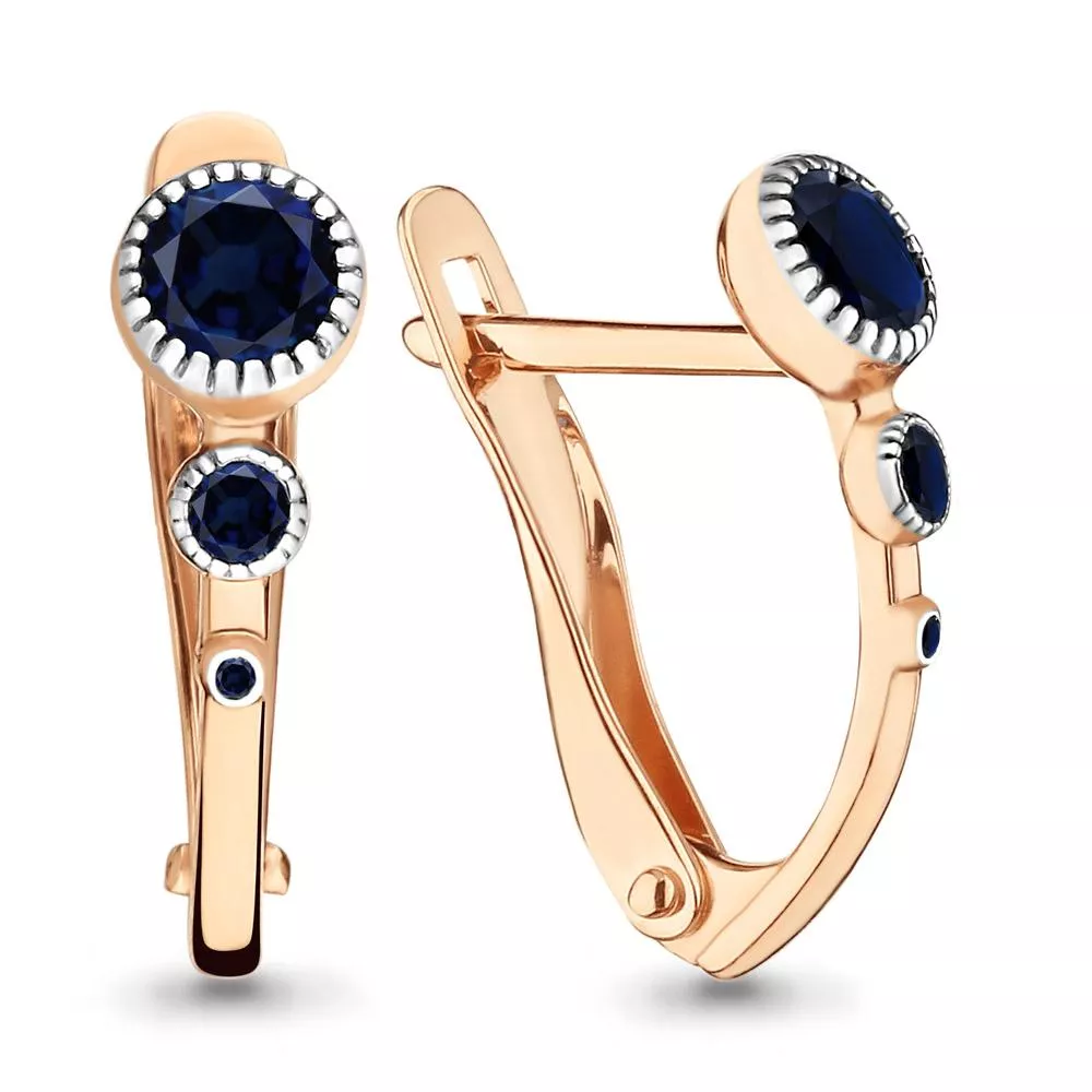 Серьги, артикул LV46255Б, золото