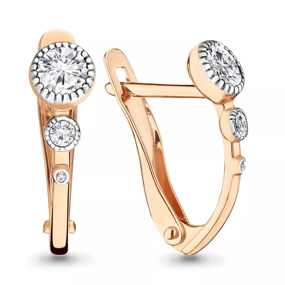 Серьги из золота, артикул LV46255А