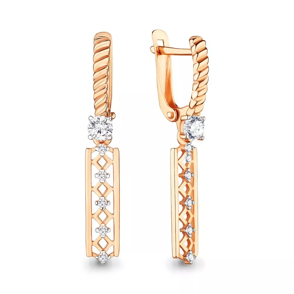 Серьги из золота, артикул LV46199А