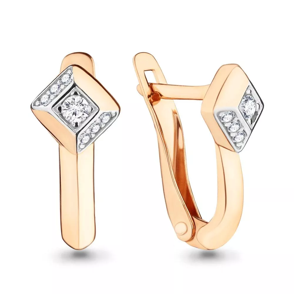 Серьги, золото, артикул LV46191А