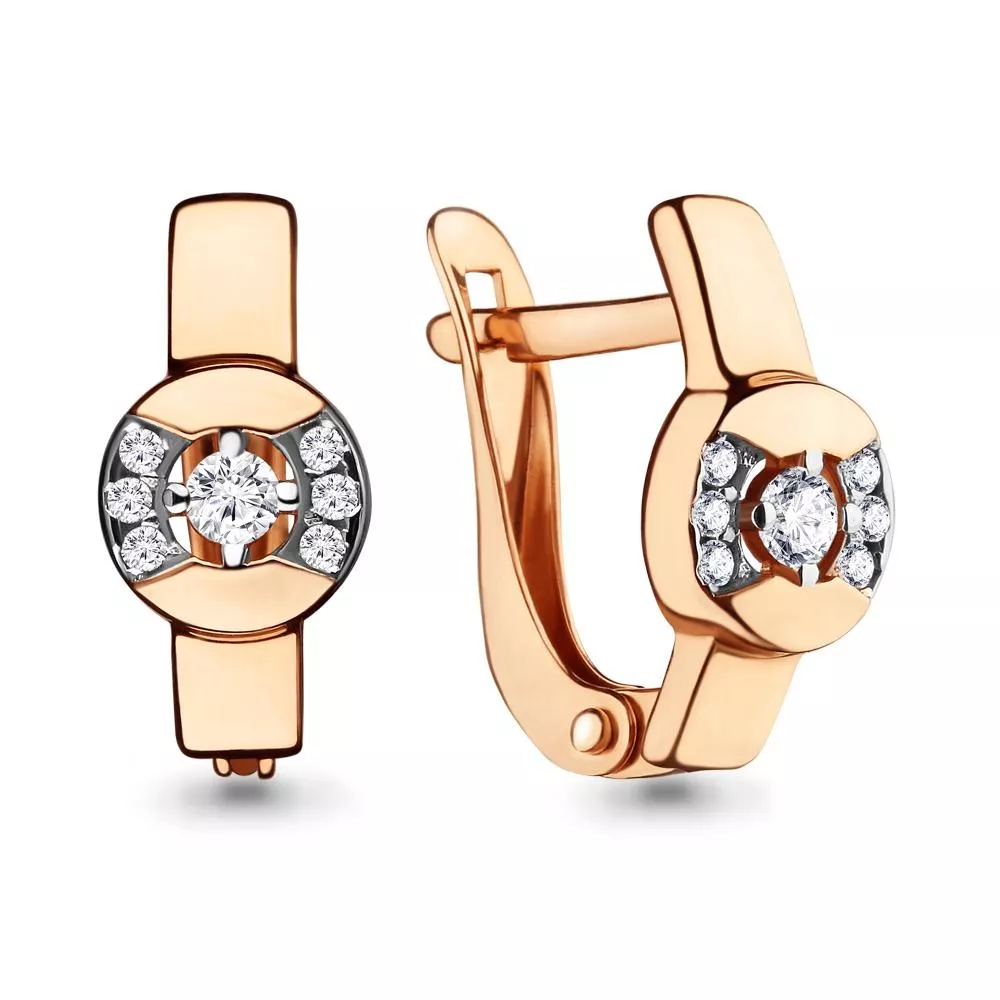 Серьги, золото, артикул LV46190А