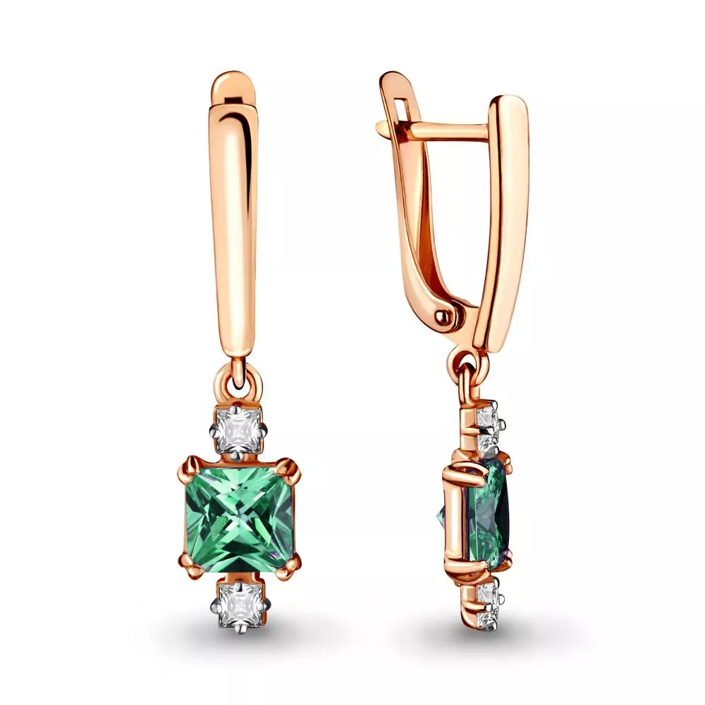 Серьги, золото, артикул LV46174П