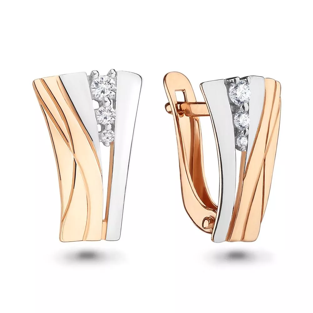 Серьги, артикул LV46163, золото