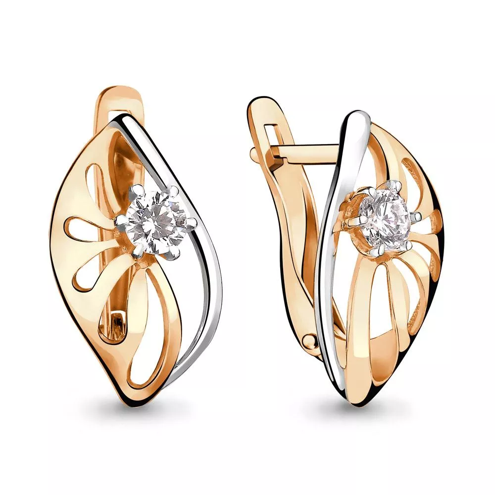 Серьги, золото, артикул LV46160