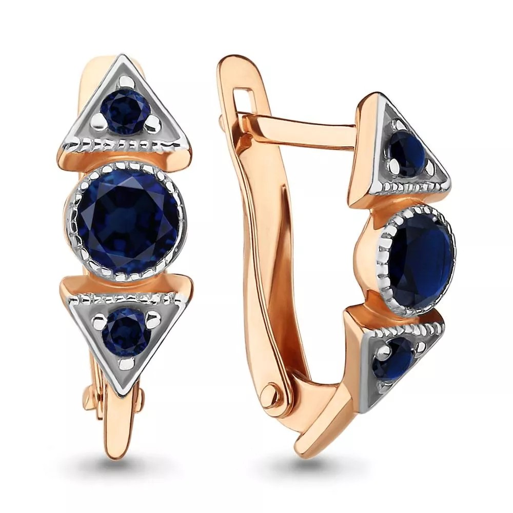 Серьги, золото, артикул LV46159Б