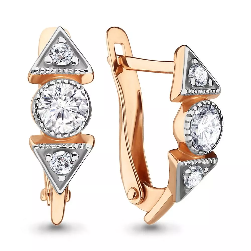 Серьги, золото, артикул LV46159А