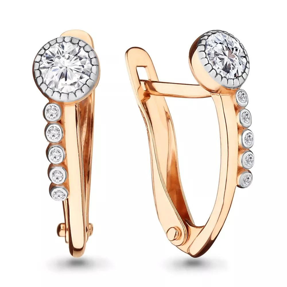 Серьги, артикул LV46157А, золото