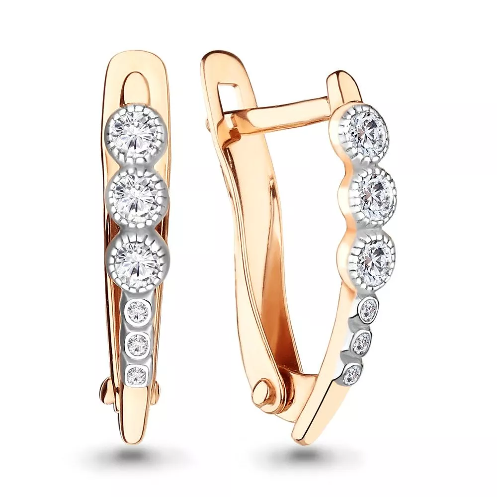 Серьги, артикул LV46154А, золото