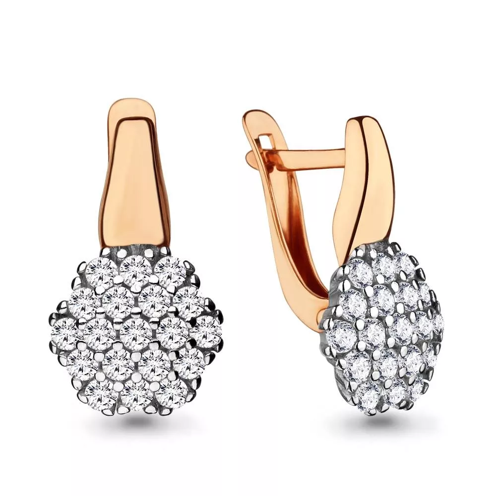 Серьги, золото, артикул LV46136А