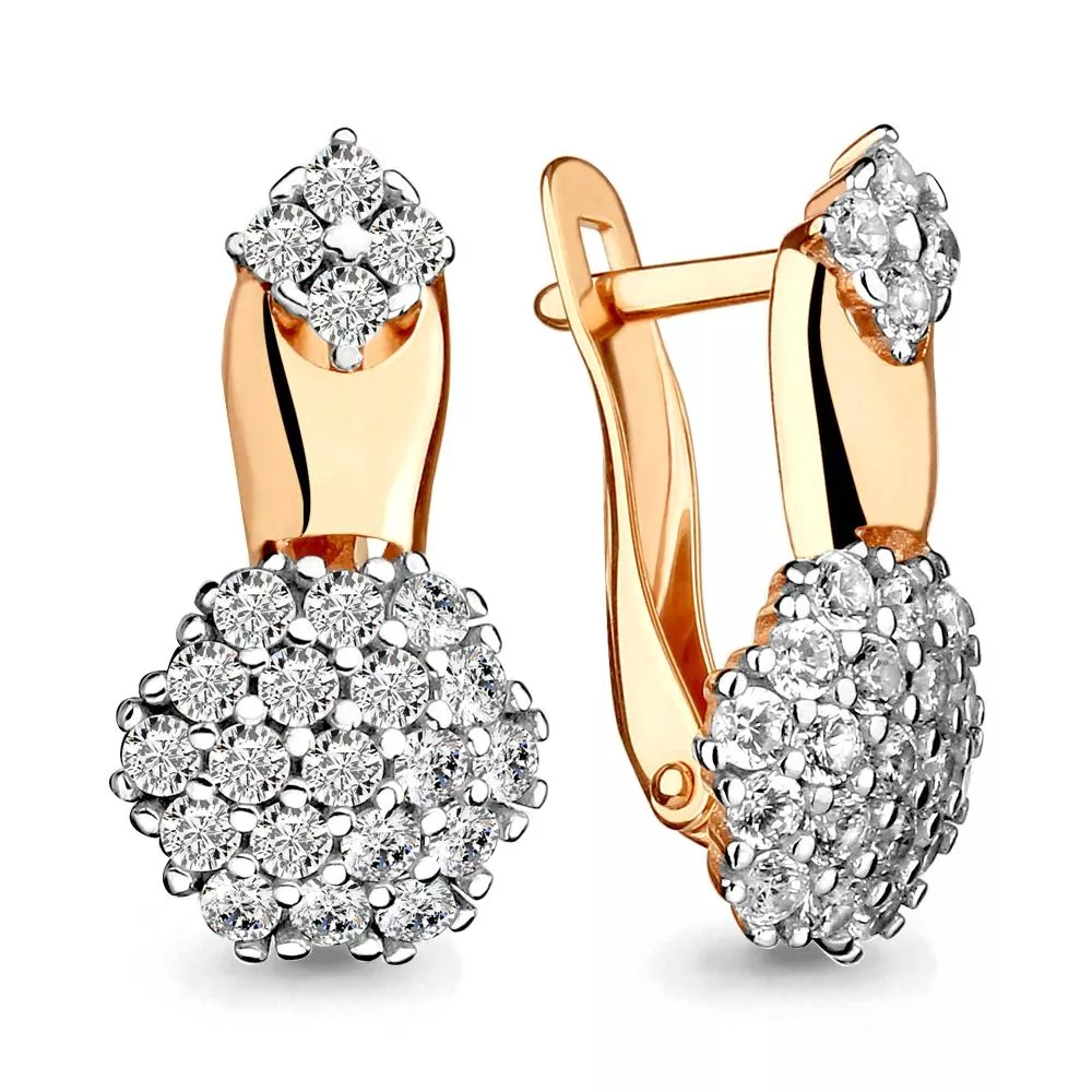 Серьги из золота, артикул LV46134А