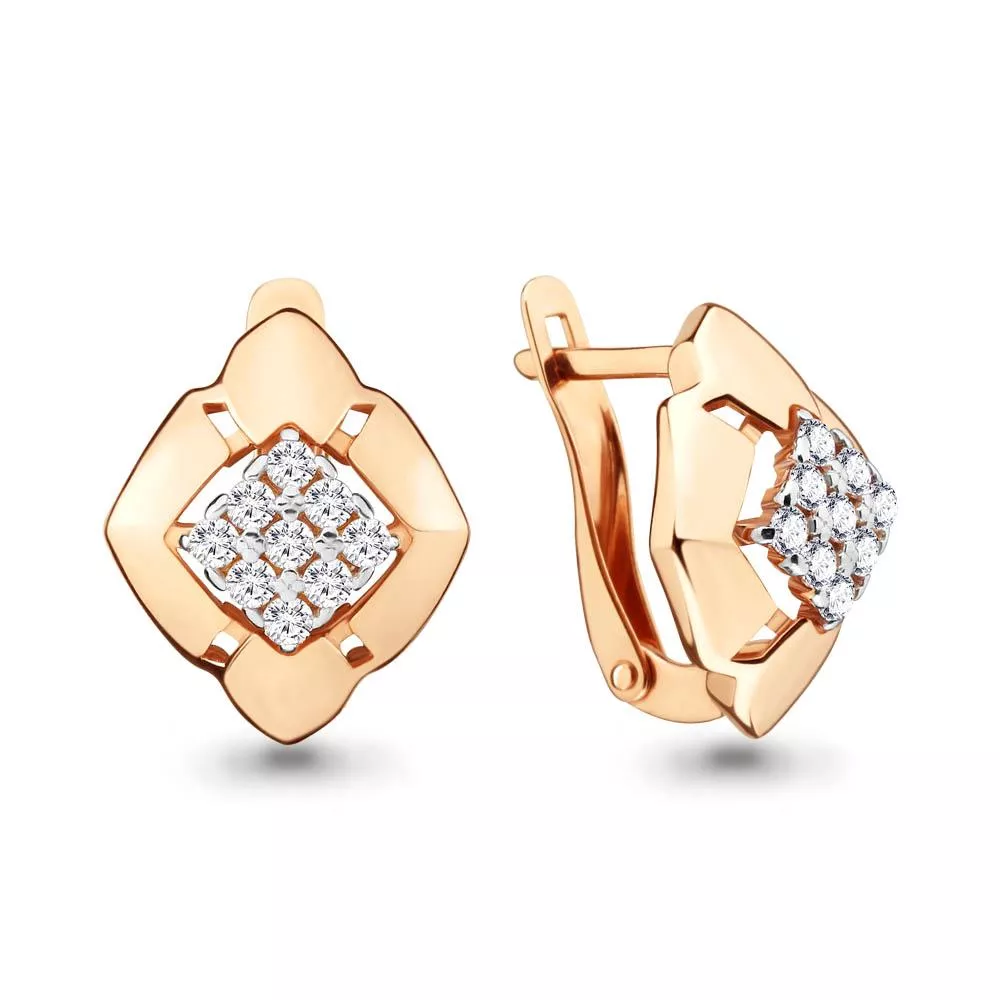 Серьги, золото, артикул LV46132А