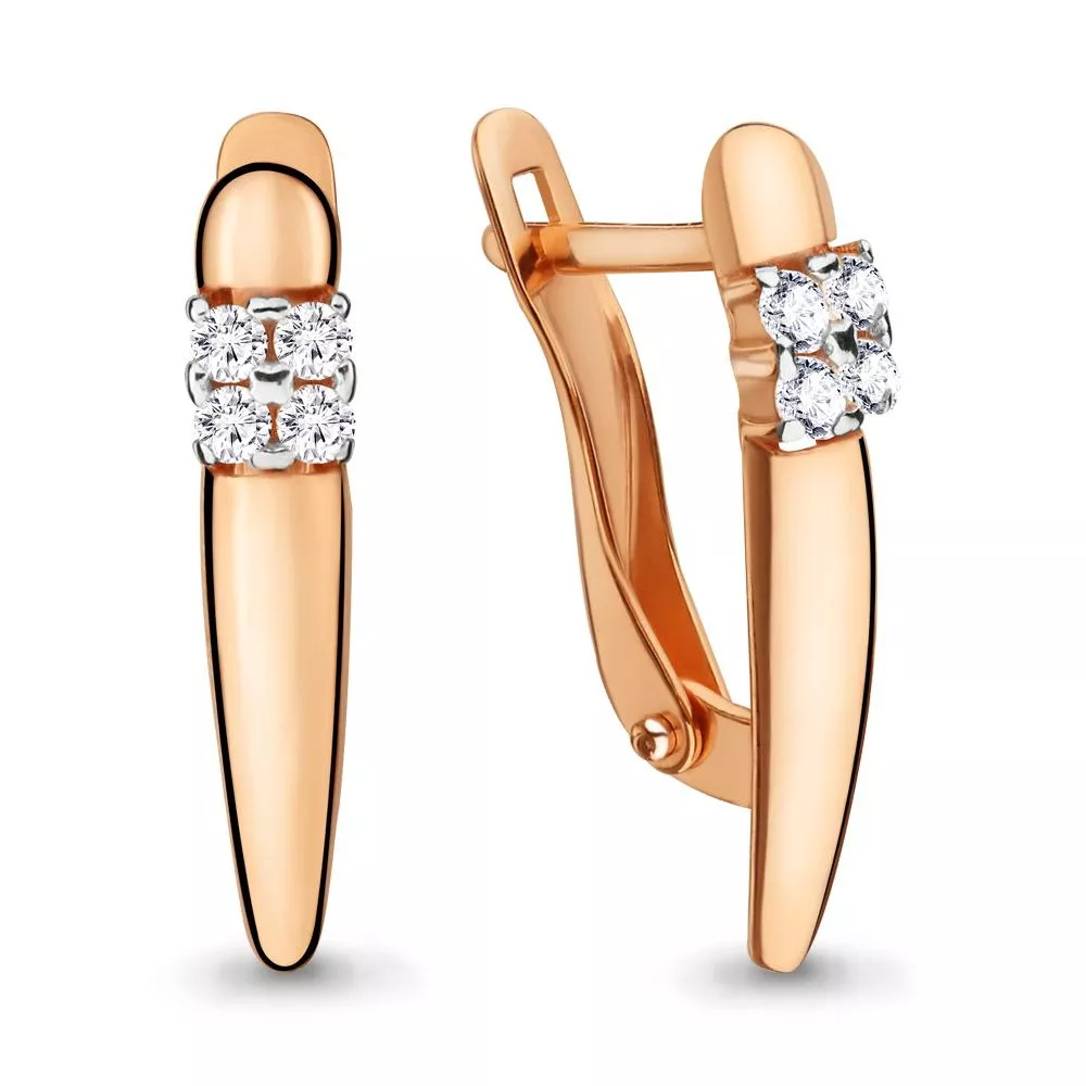 Серьги, артикул LV46121, золото