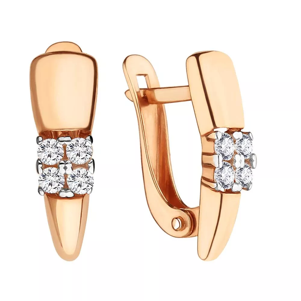 Серьги, артикул LV46119, золото