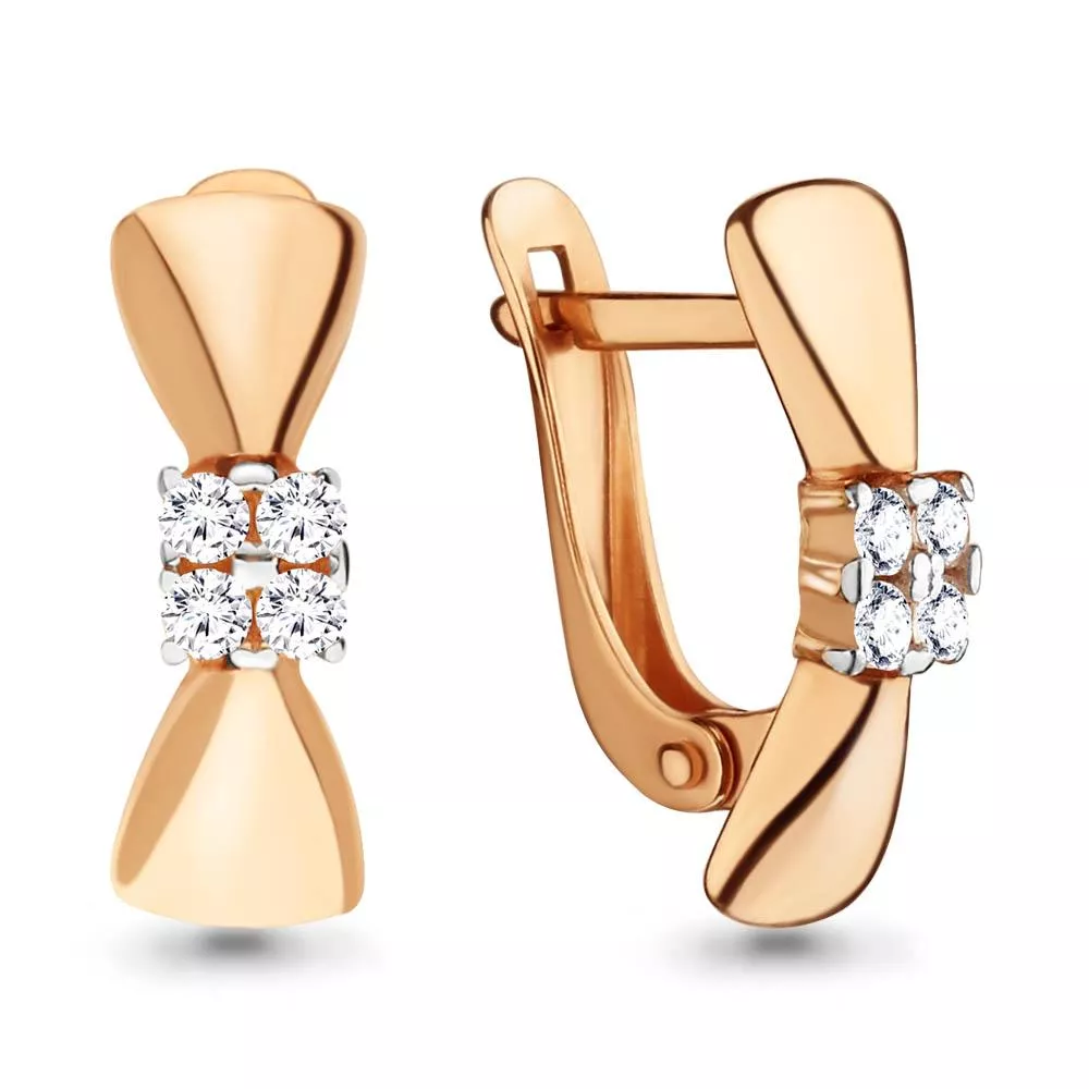 Серьги, золото, артикул LV46118