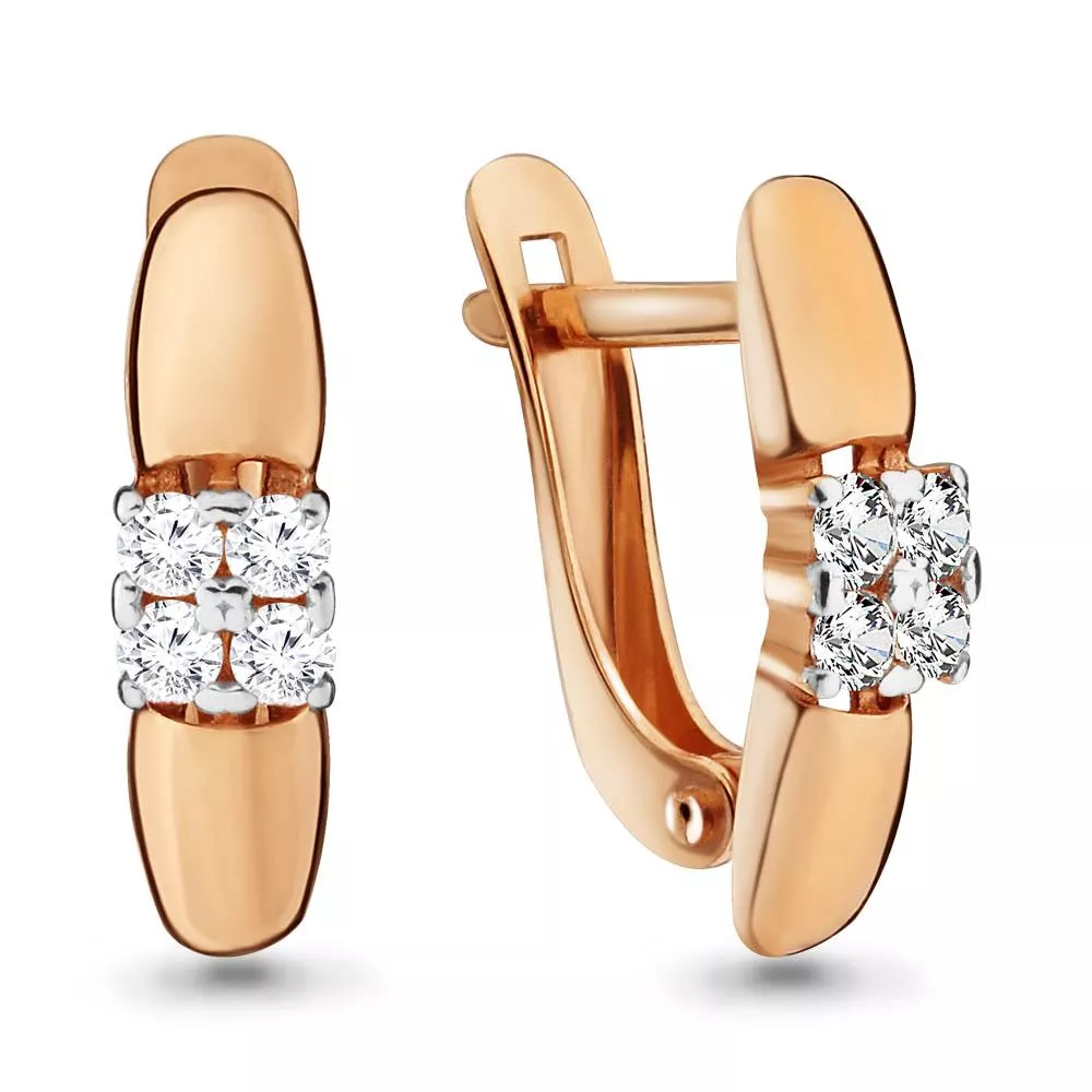 Серьги, артикул LV46116, золото