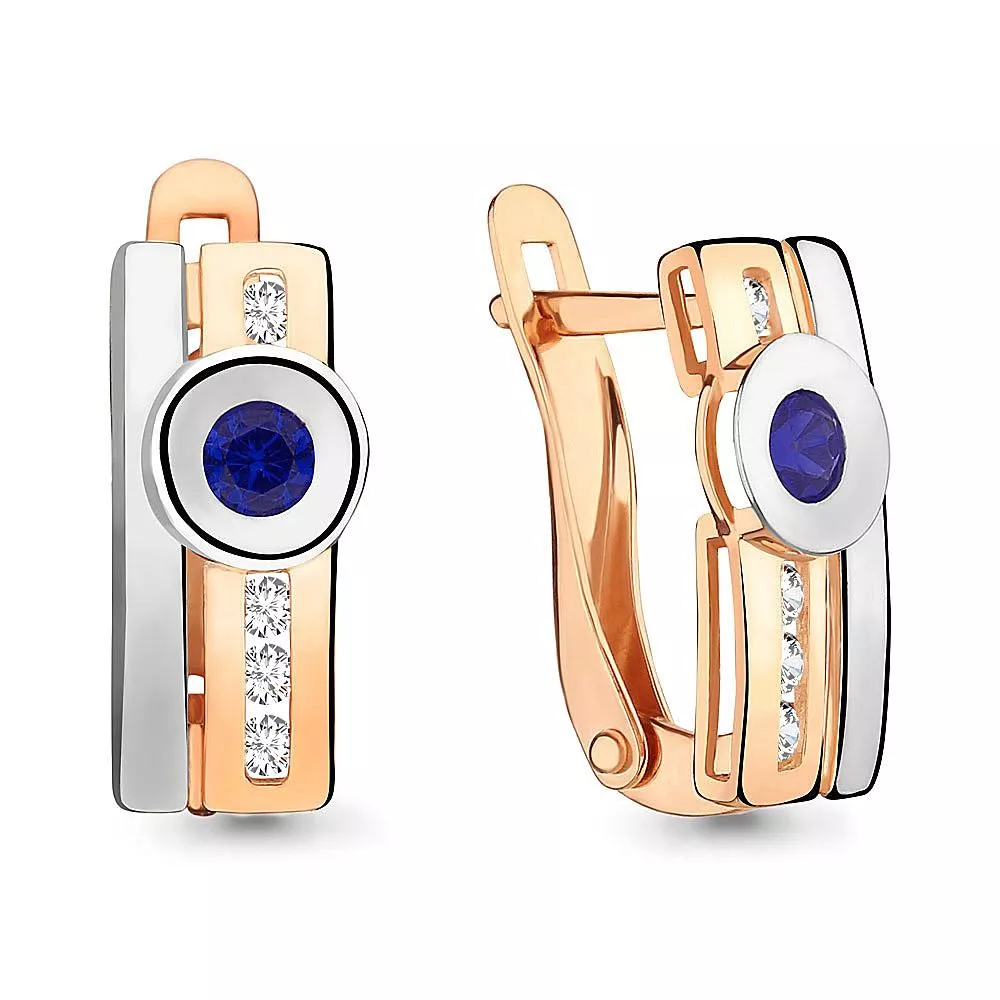 Серьги, артикул LV46114Н, золото