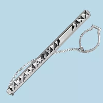 Зажим для галстука из серебра, артикул LV72113