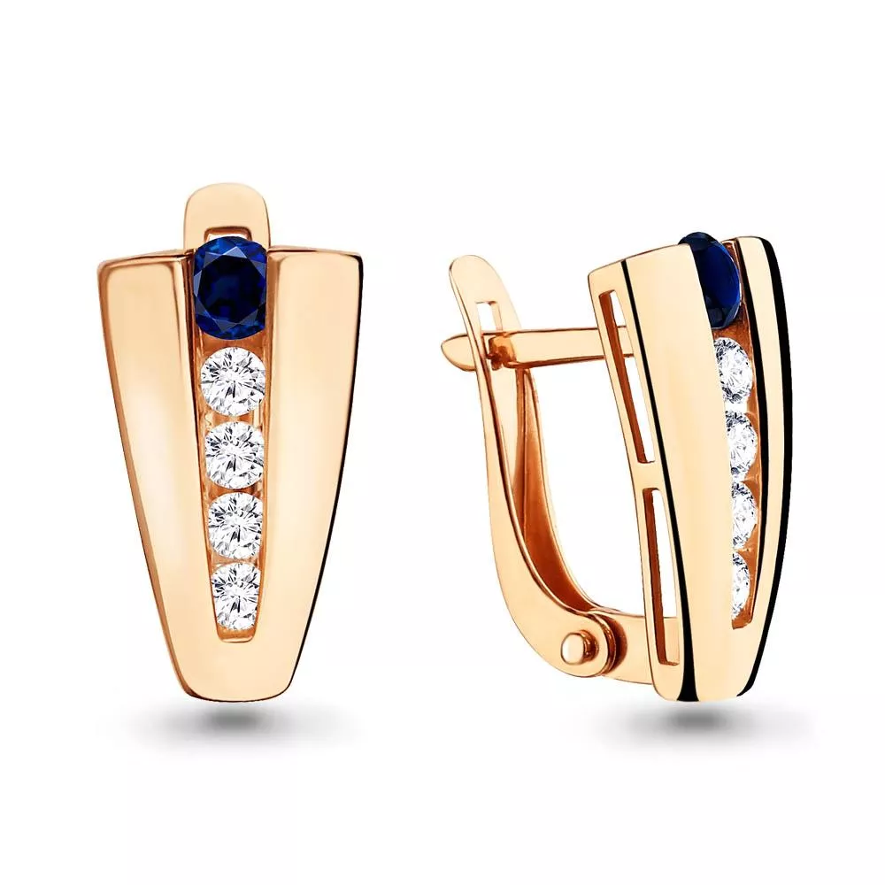 Серьги, артикул LV46111Н, золото