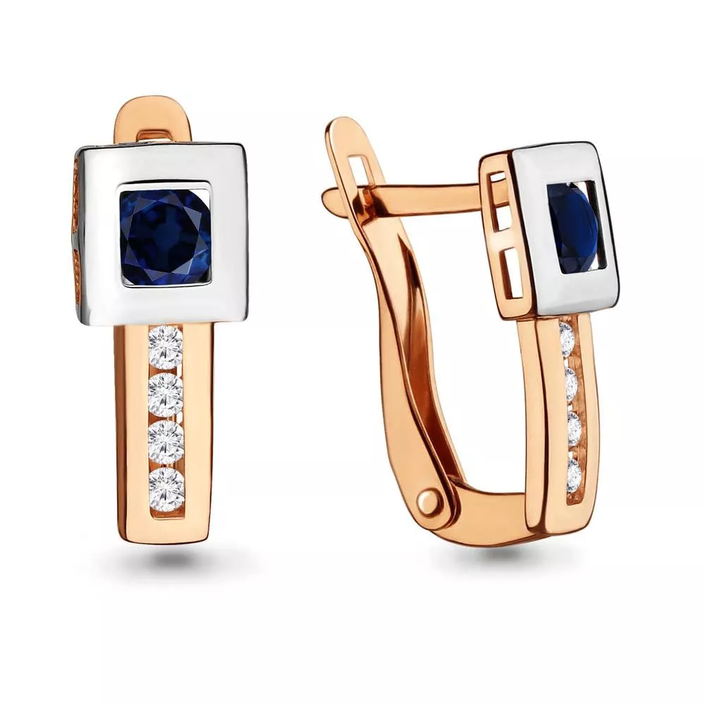 Серьги, золото, артикул LV46106Н