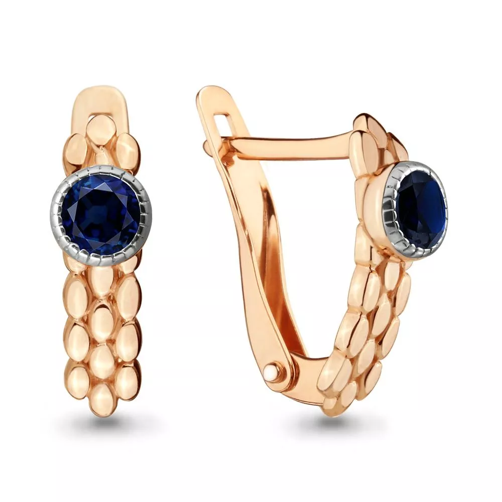 Серьги, артикул LV46103Б, золото