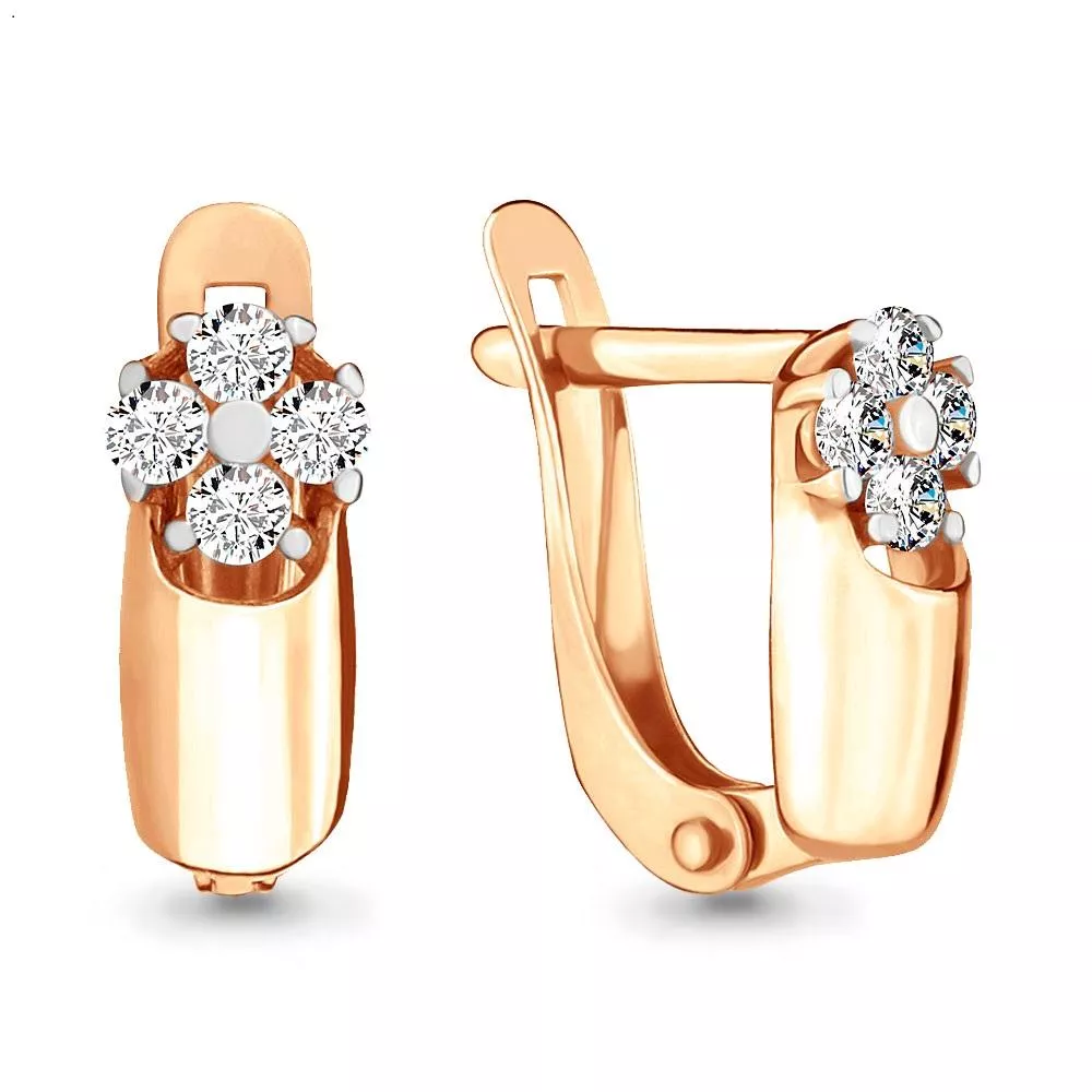 Серьги, золото, артикул LV46074