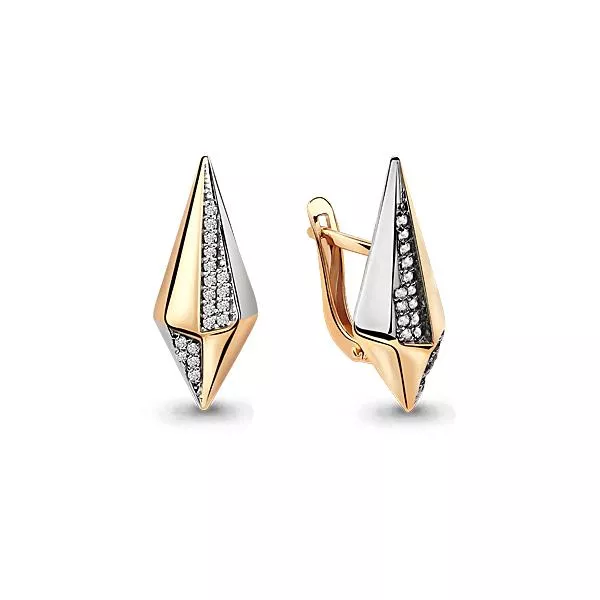 Серьги из золота, артикул LV46014А