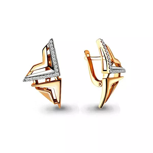 Серьги из золота, артикул LV45962А