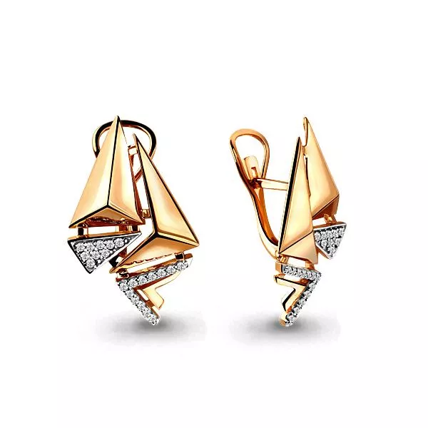 Серьги из золота, артикул LV45957А