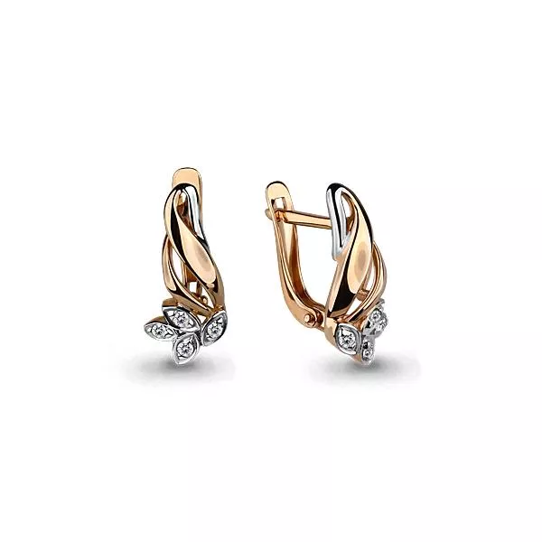 Серьги, артикул LV45950, золото