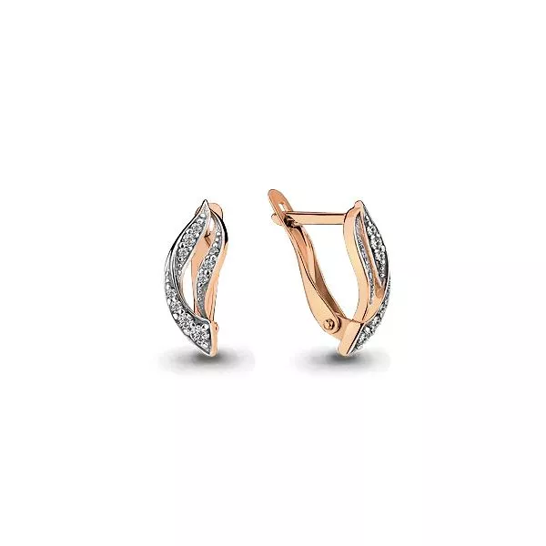 Серьги, артикул LV45907А, золото