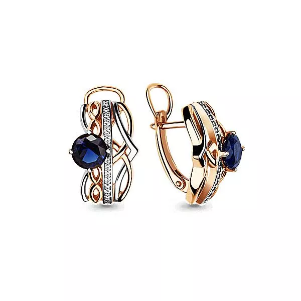 Серьги, золото, артикул LV45905Б