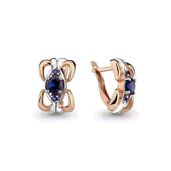 Серьги, золото, артикул LV45886Н