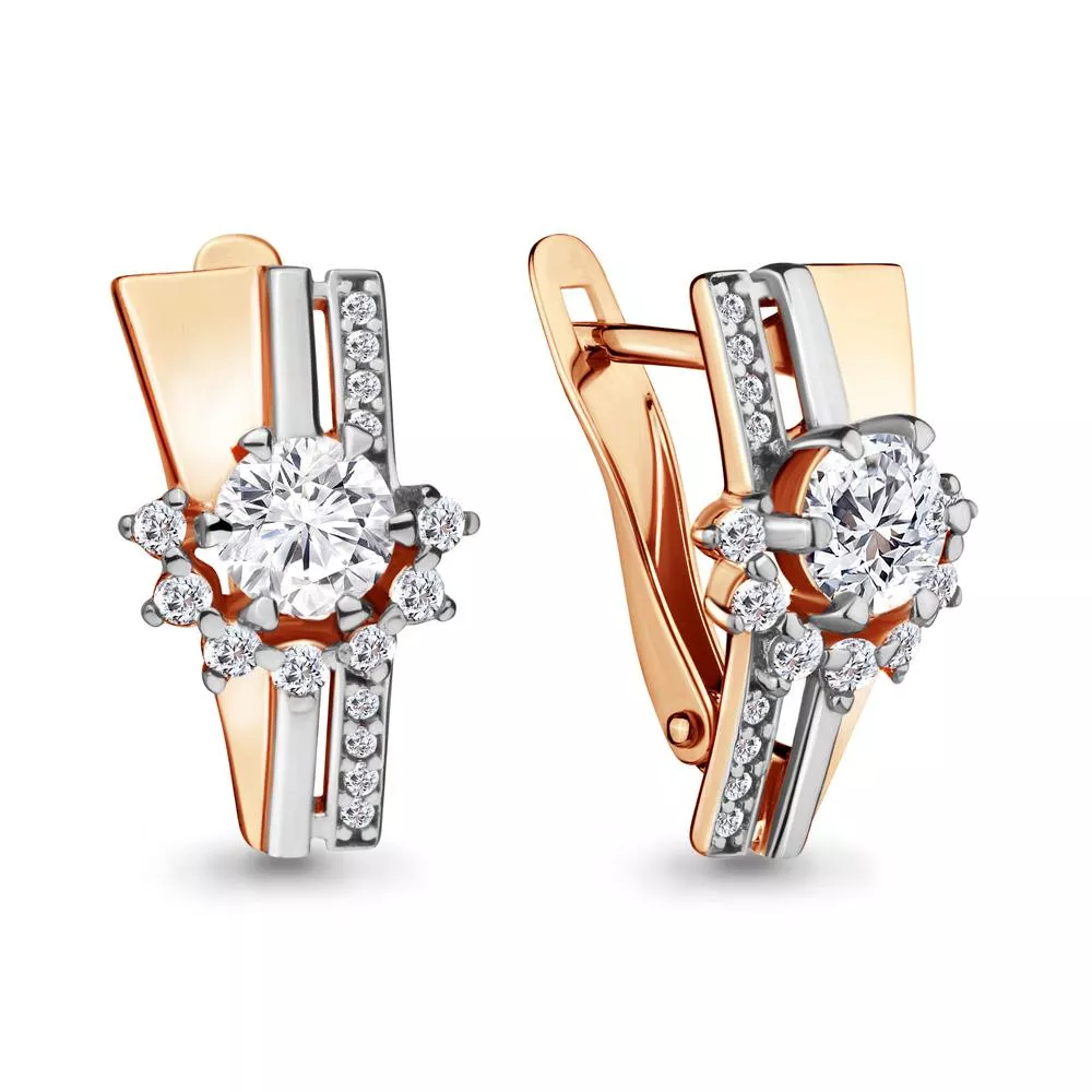 Серьги, артикул LV45885А, золото