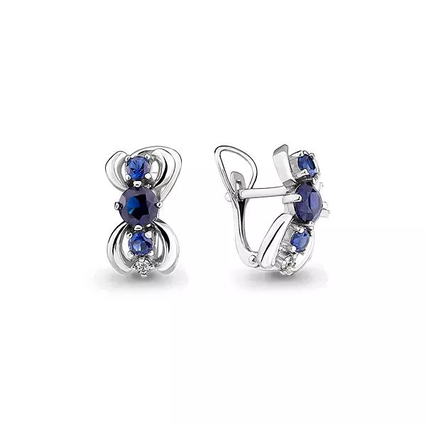 Серьги, золото, артикул LV45877Б