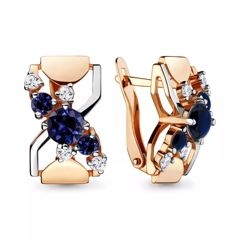 Серьги из золота, артикул LV45876Б