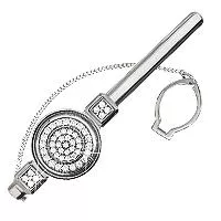 Зажим для галстука из серебра, артикул LV72100А