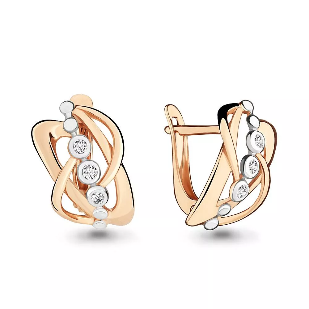 Серьги из золота, артикул LV45847