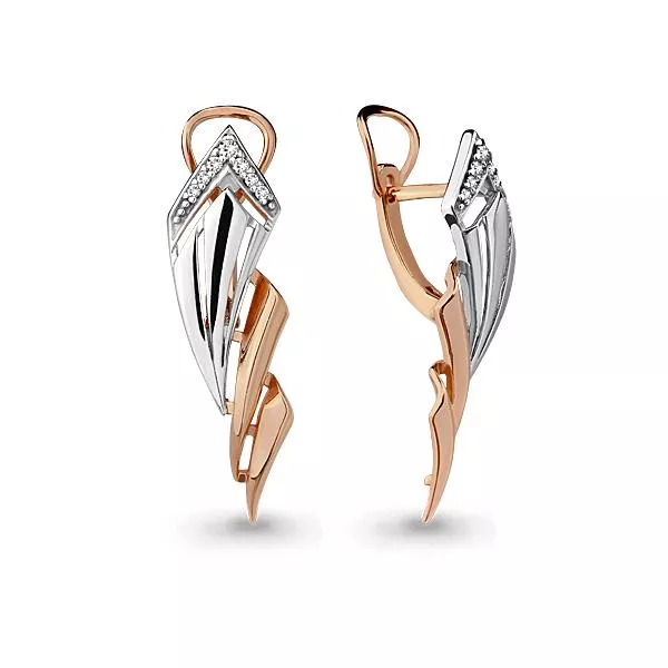 Серьги из золота, артикул LV45814А