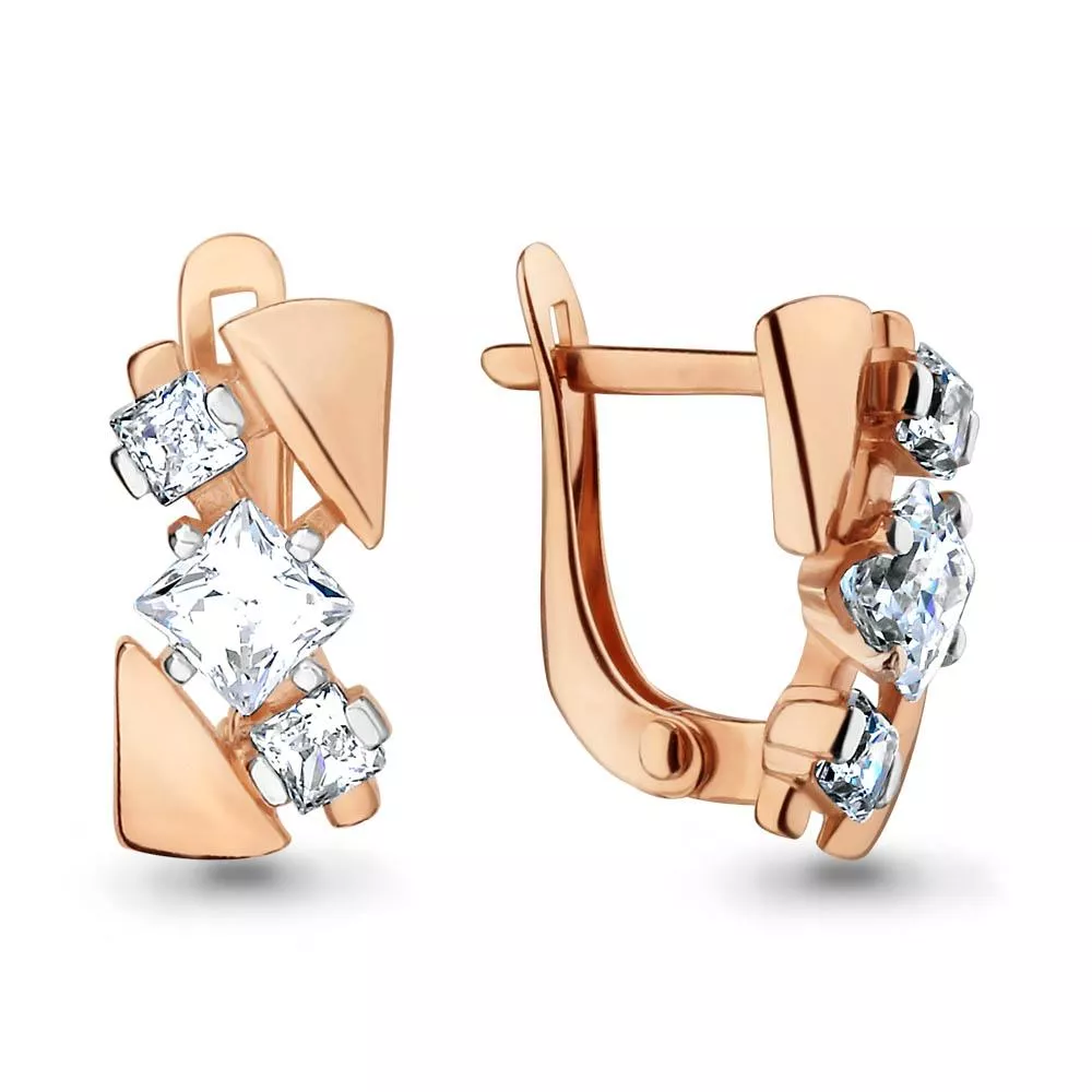 Серьги, артикул LV45809, золото