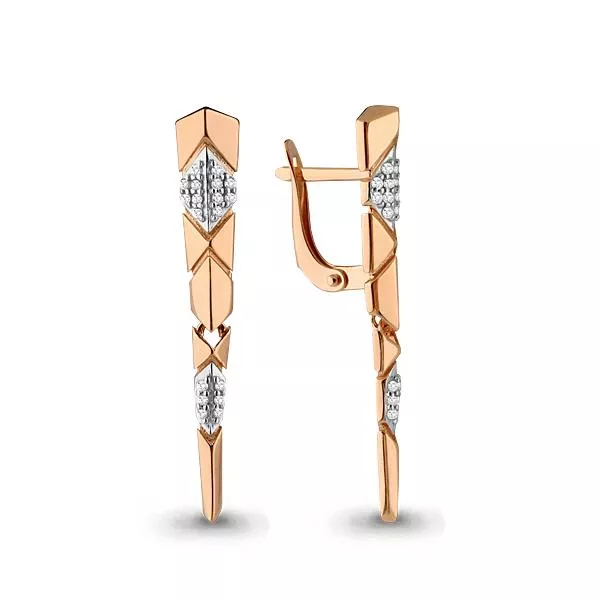 Серьги из золота, артикул LV45782А