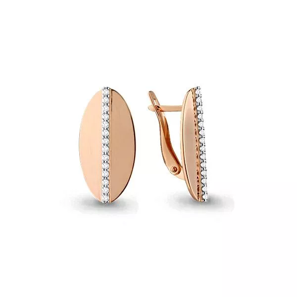 Серьги, артикул LV45715А, золото