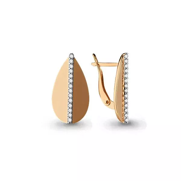 Серьги из золота, артикул LV45713А