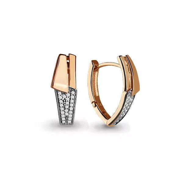 Серьги, артикул LV45654А, золото