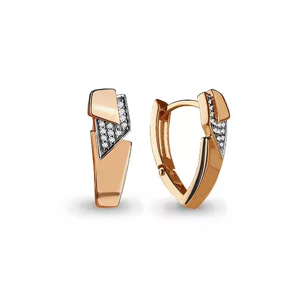 Серьги, золото, артикул LV45653А