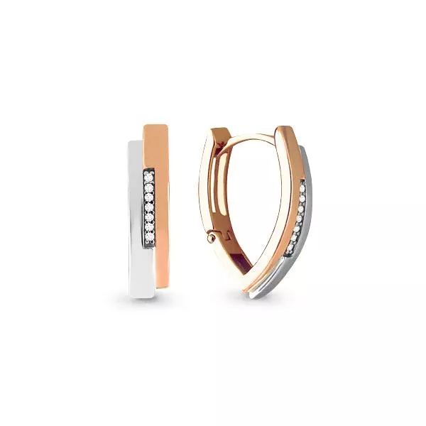 Серьги, артикул LV45650А, золото