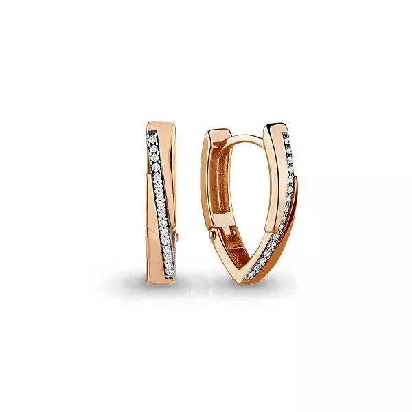 Серьги, золото, артикул LV45649А