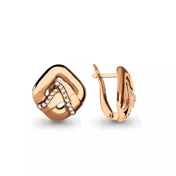 Серьги, золото, артикул LV45634А