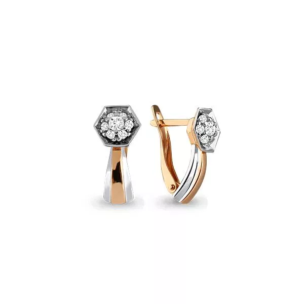 Серьги, артикул LV45621А, золото